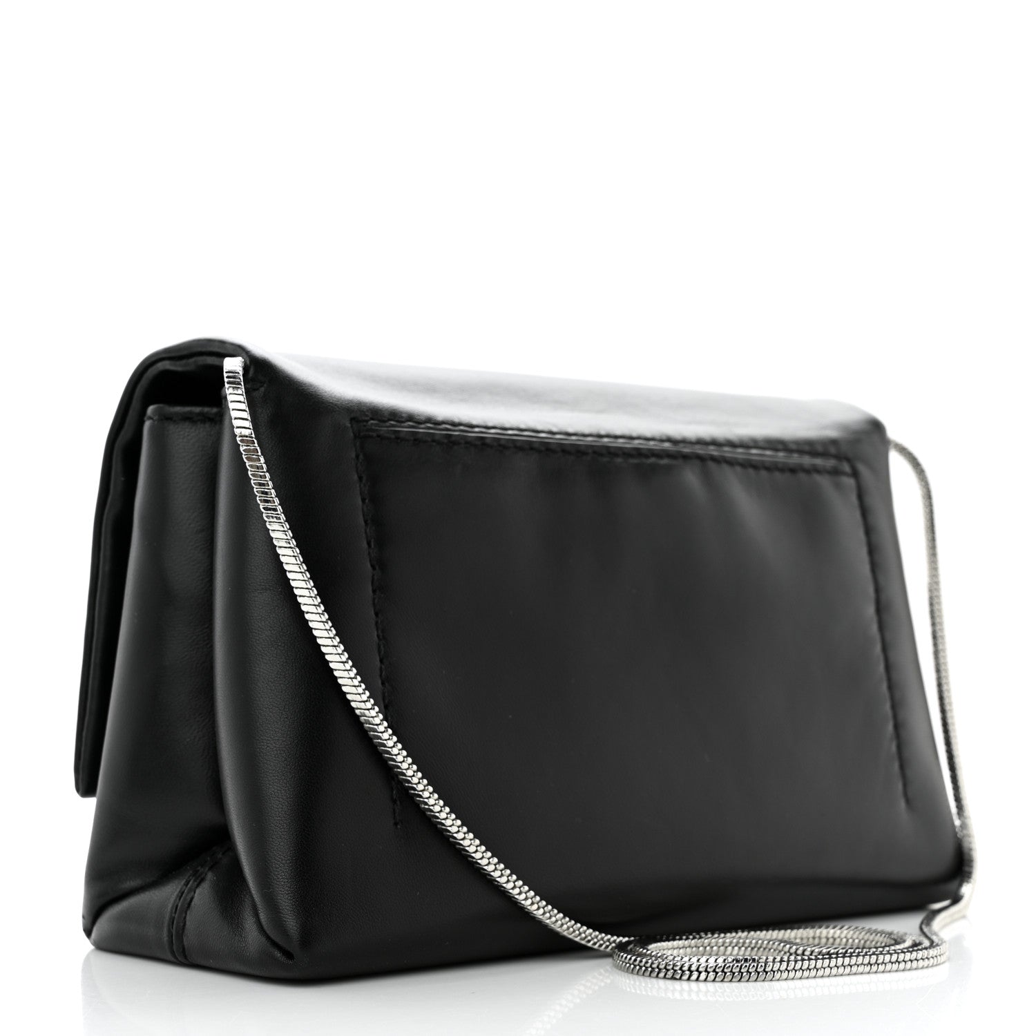 3.1 Phillip Lim Calfskin Alix Soft Flap Clutch Black 3 of 11
