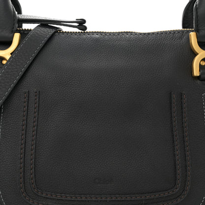 Chloe Calfskin Medium Marcie Satchel Black 8 of 12