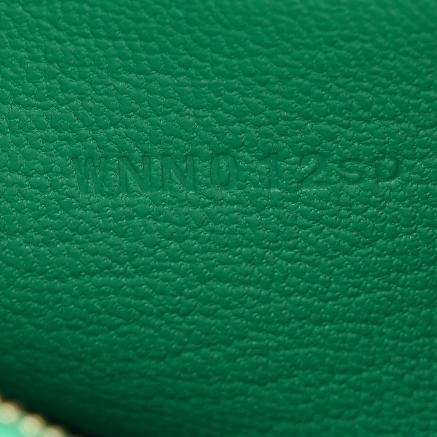 Hermes Chevre Mysore Bearn Compact Wallet Menthe 7 of 9