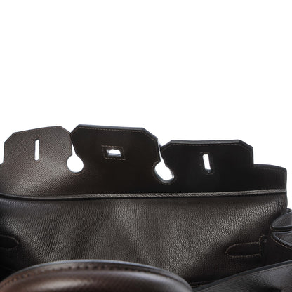 Hermes Courchevel Birkin 35 Chocolate 9 of 33