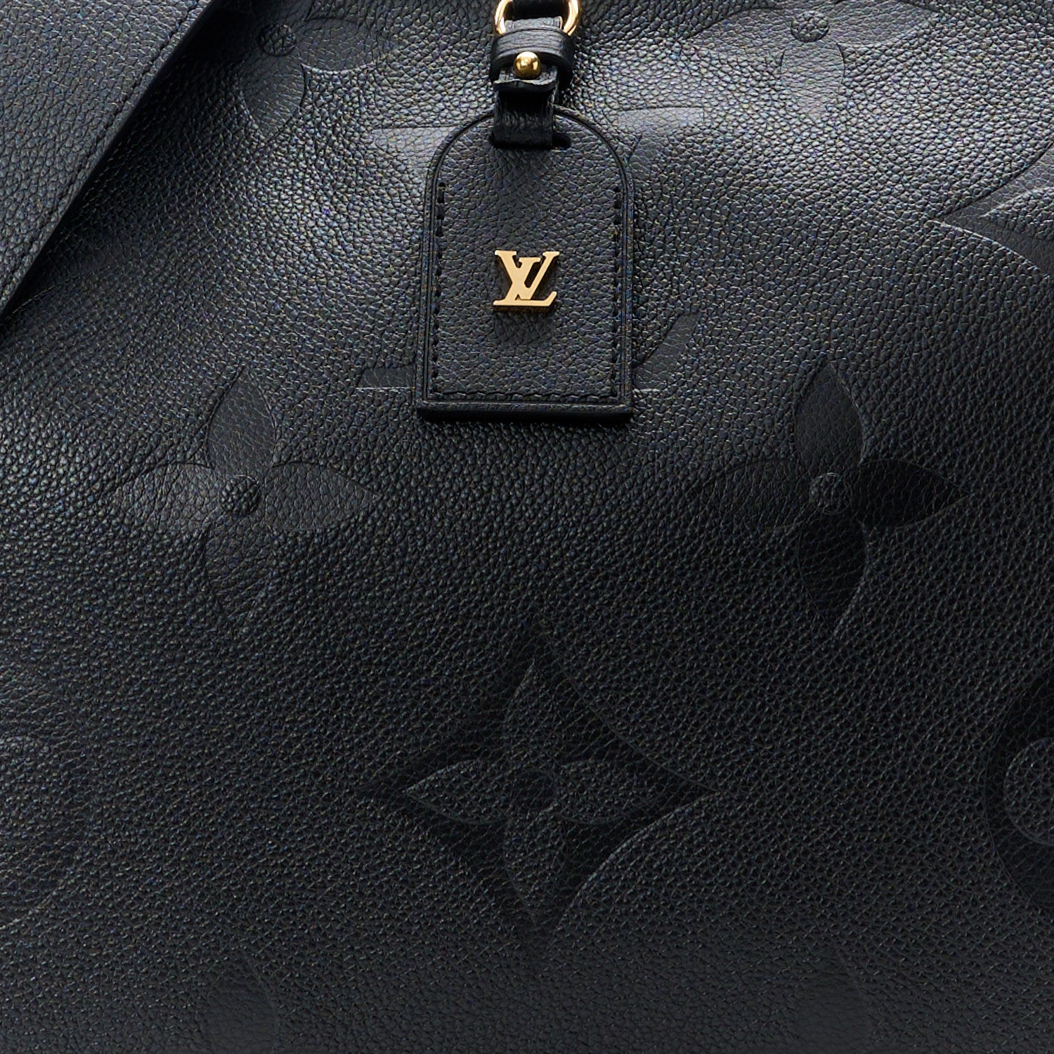 Louis Vuitton Empreinte Monogram Giant CarryAll MM Black 12 of 15