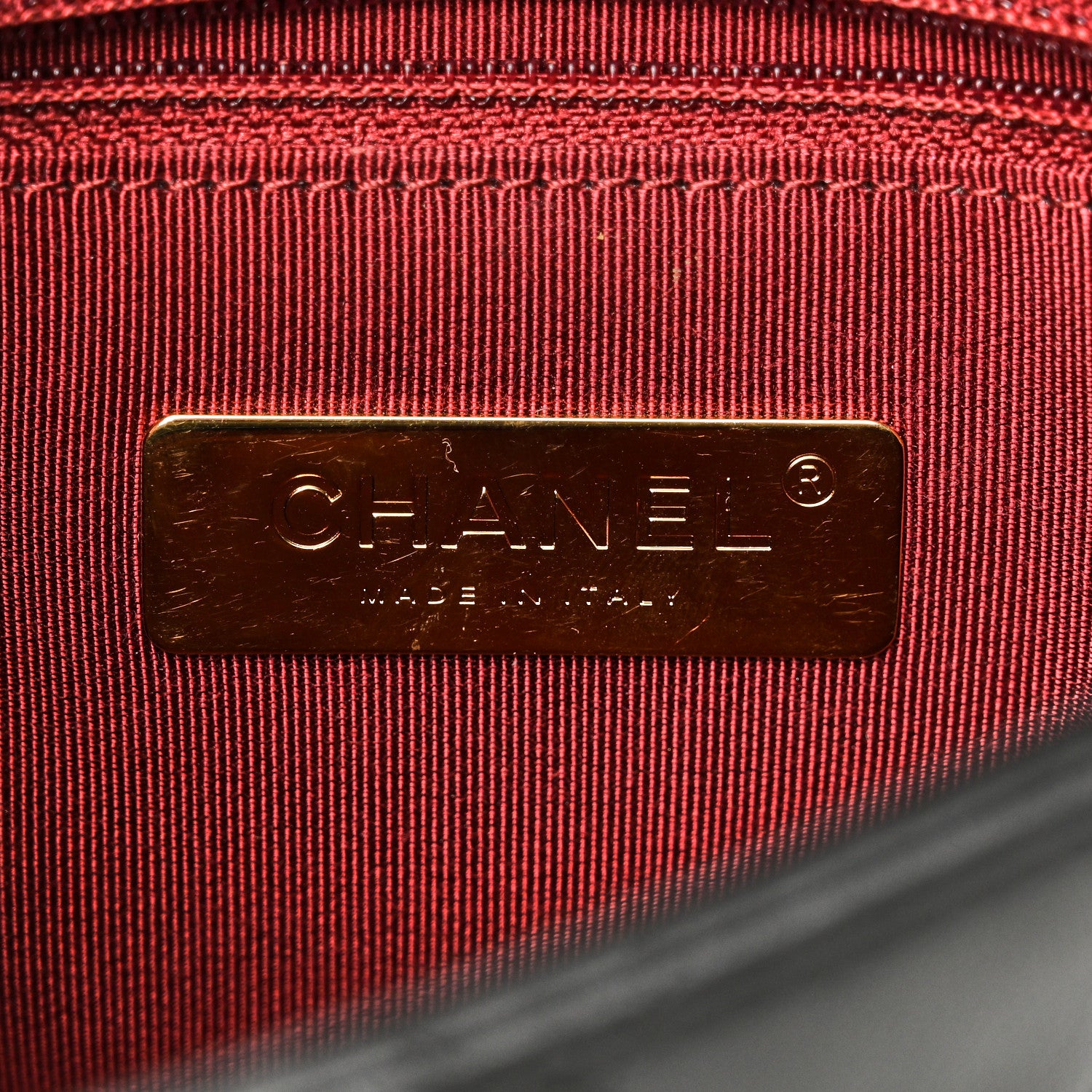 Chanel Lambskin Quilted Chain Infinity Waist Belt Bag Black 6 of 10