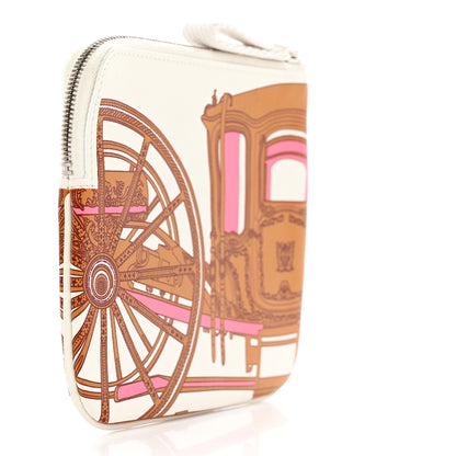 Hermes Swift Balade en Berline Carre Pocket Pouch White 3 of 6