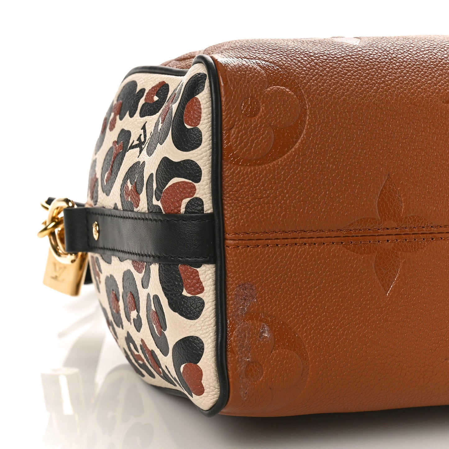 Empreinte Monogram Giant Wild At Heart Speedy Bandouliere 25 Caramel