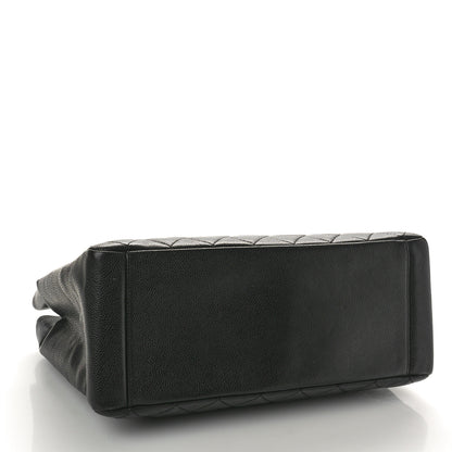 Chanel Caviar Quilted Grand Shopping Tote GST Black 4 of 10