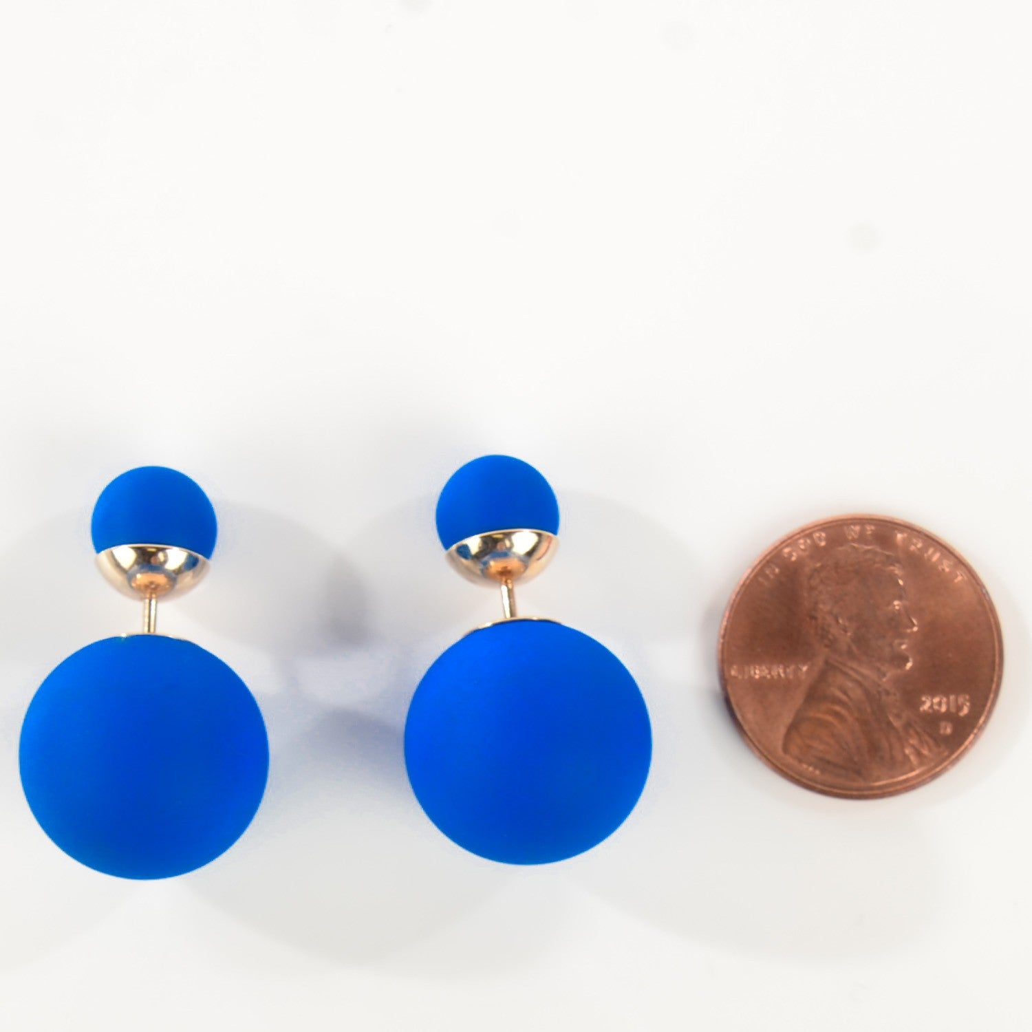Christian Dior Mise En Dior Tribal Earrings Blue 4 of 8