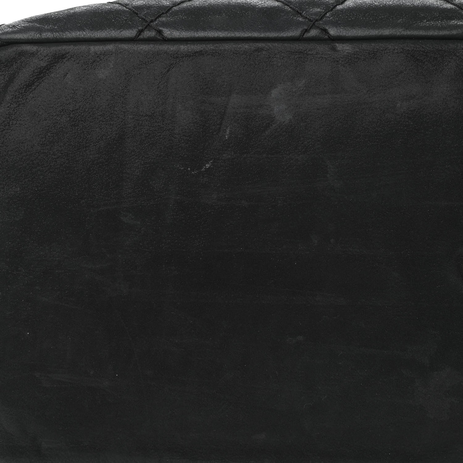 Chanel Iridescent Calfskin Stitched CC Shopping Tote Black 13 of 15
