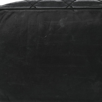 Chanel Iridescent Calfskin Stitched CC Shopping Tote Black 13 of 15