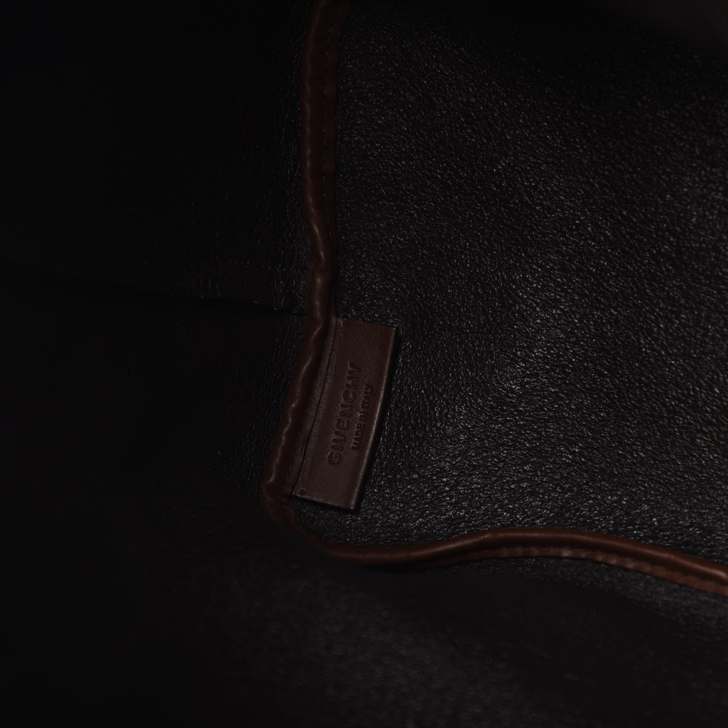 Givenchy Grained Calfskin Large Antigona Tote Blue Brown 8 of 10
