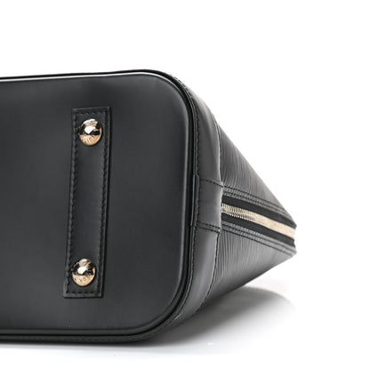 Louis Vuitton Epi Alma MM Black 10 of 10
