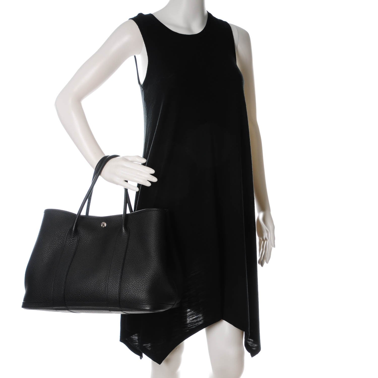 Hermes Vache Country Garden Party 36 MM Black 2 of 7