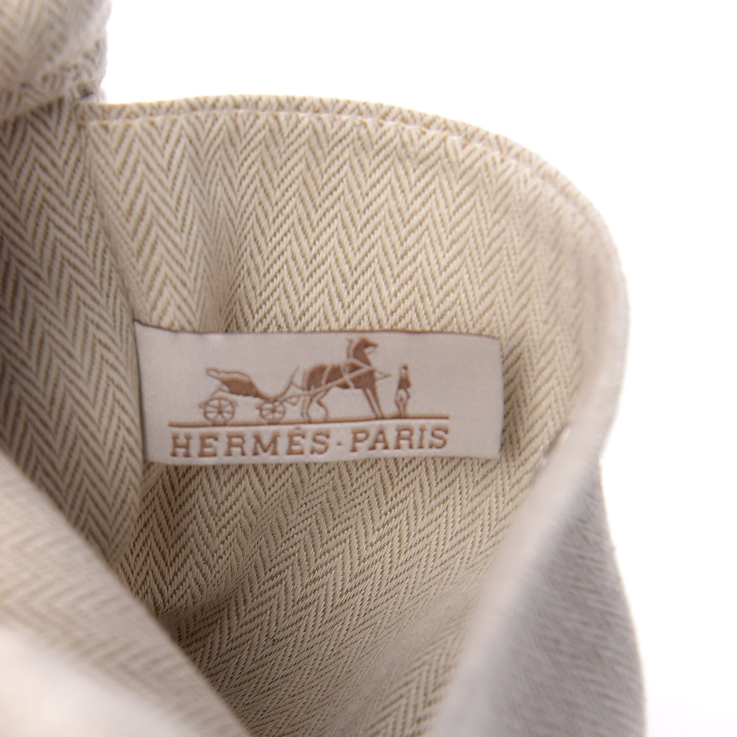 Hermes Canvas Barenia Fourbi 20 PM Pouch Naturel Fauve 6 of 9
