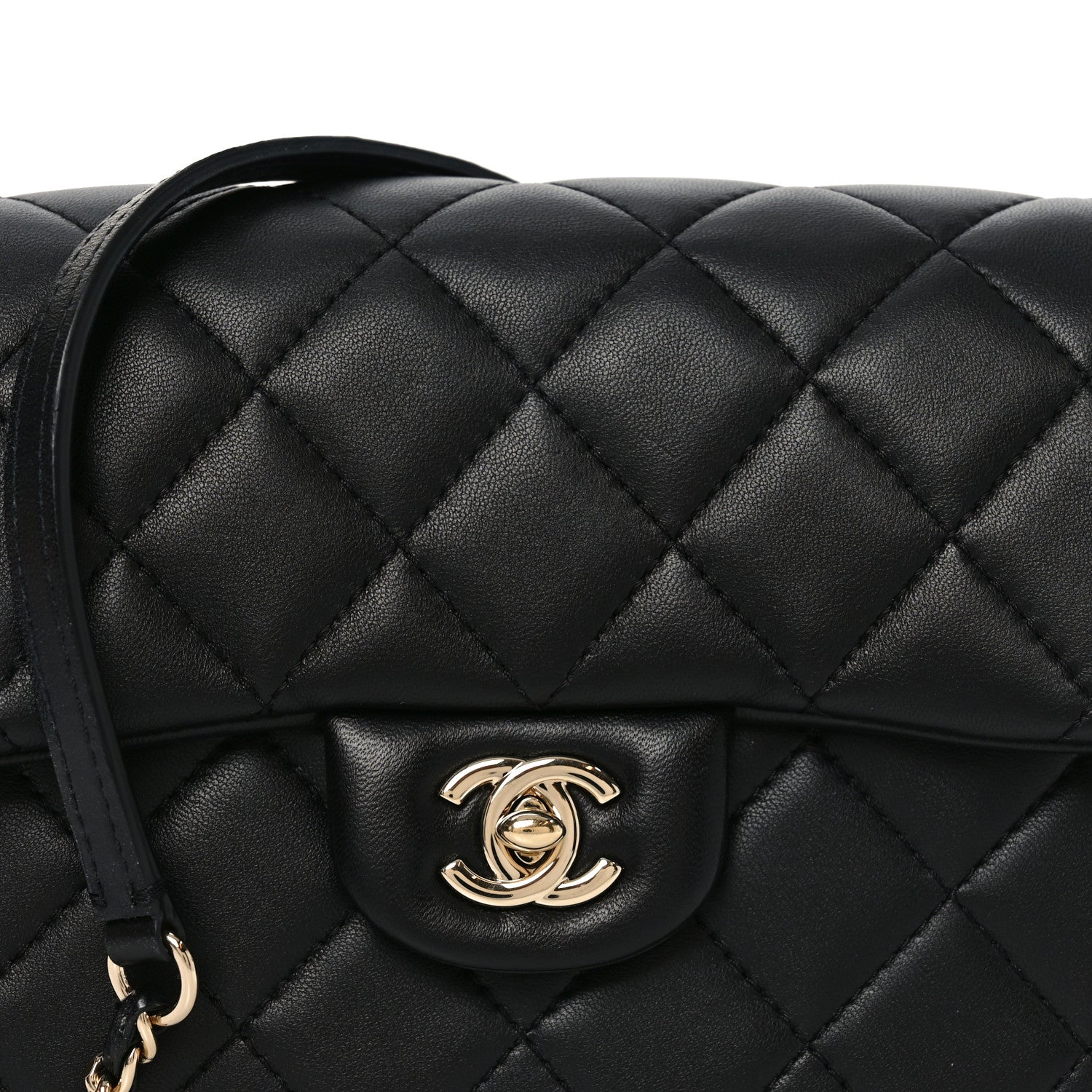Chanel Lambskin Quilted Small My Precious Flap Black 8 of 11