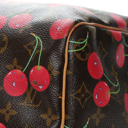 Louis Vuitton Monogram Cerises Keepall 45 13 of 15