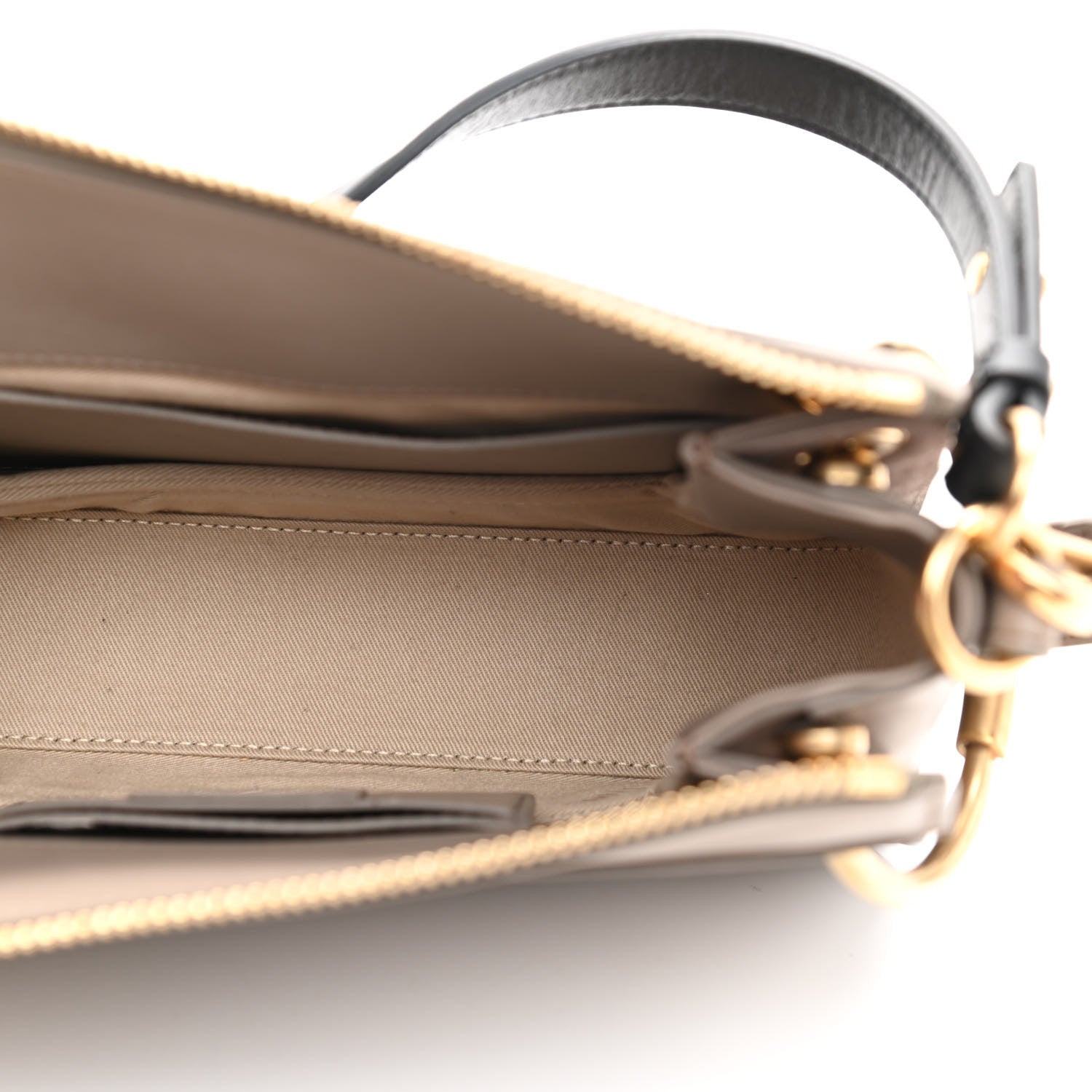 Chloe Calfskin Suede Small Roy Bag Motty Grey 5 of 9