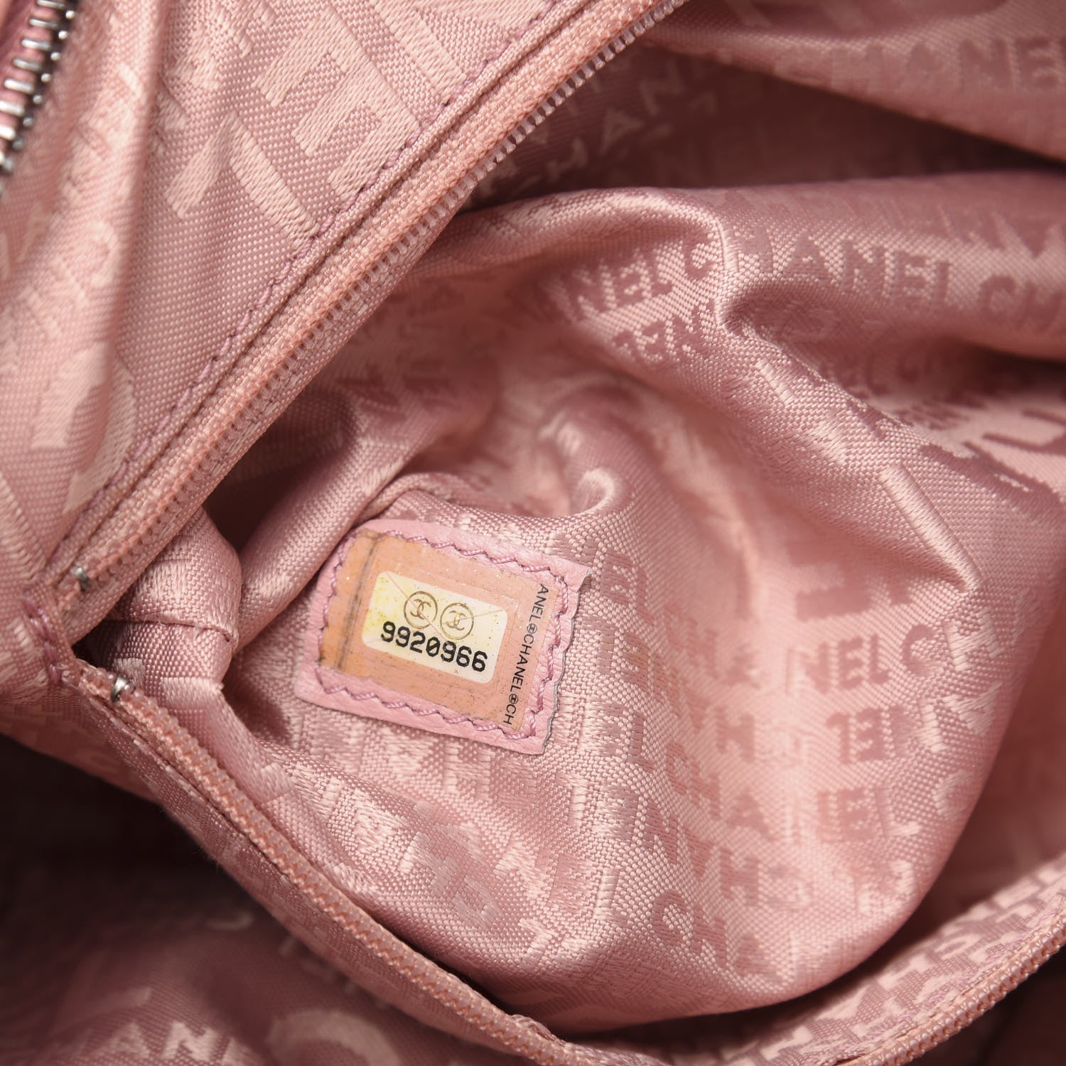 Chanel Caviar Square Stitched Bowler Pink 7 of 11