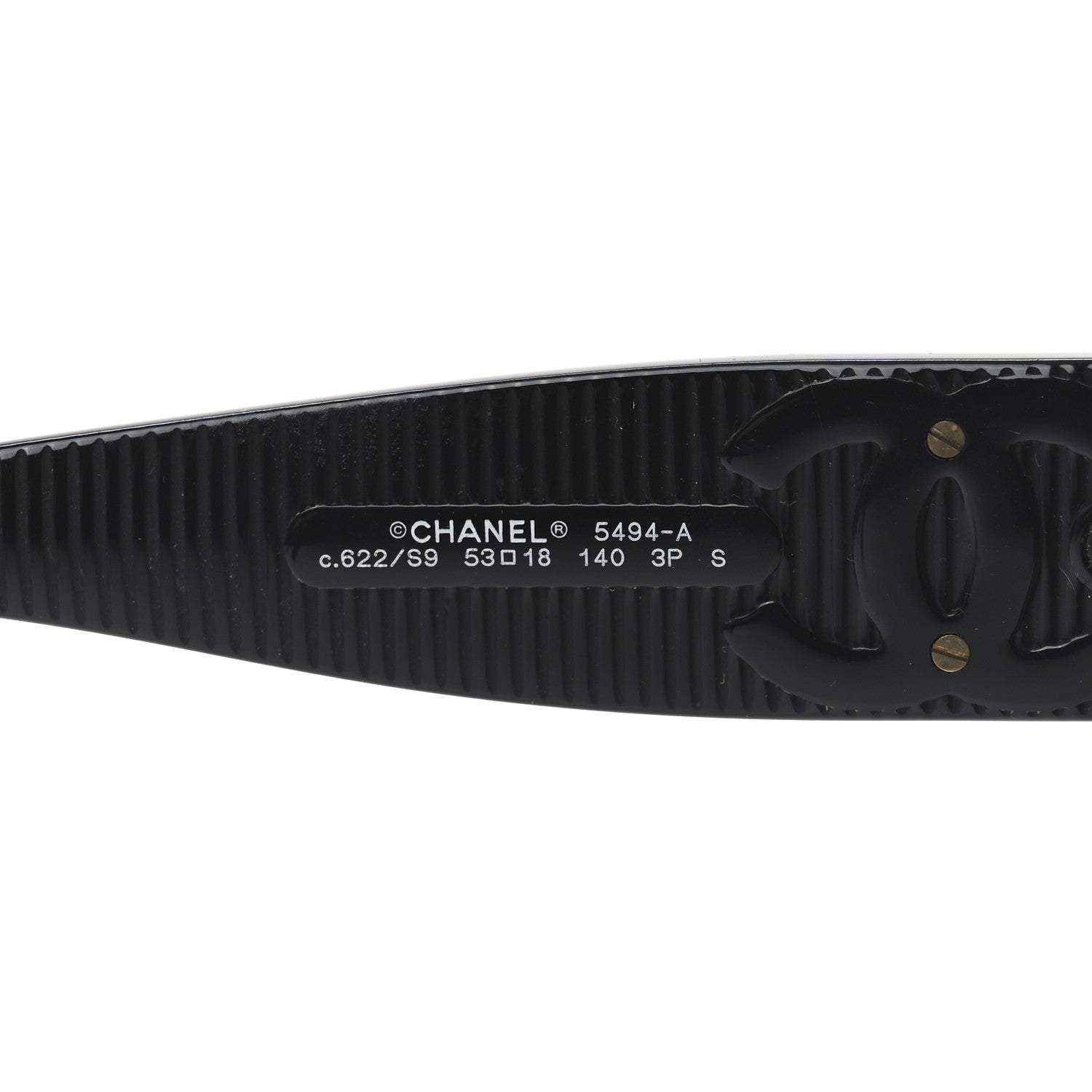 Chanel Square Polarized CC Sunglasses 5494-A Black 5 of 7