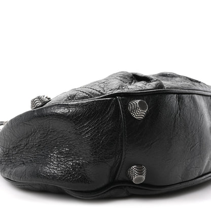 Balenciaga Agneau Arena Small Le Cagole Shoulder Bag Black 10 of 11