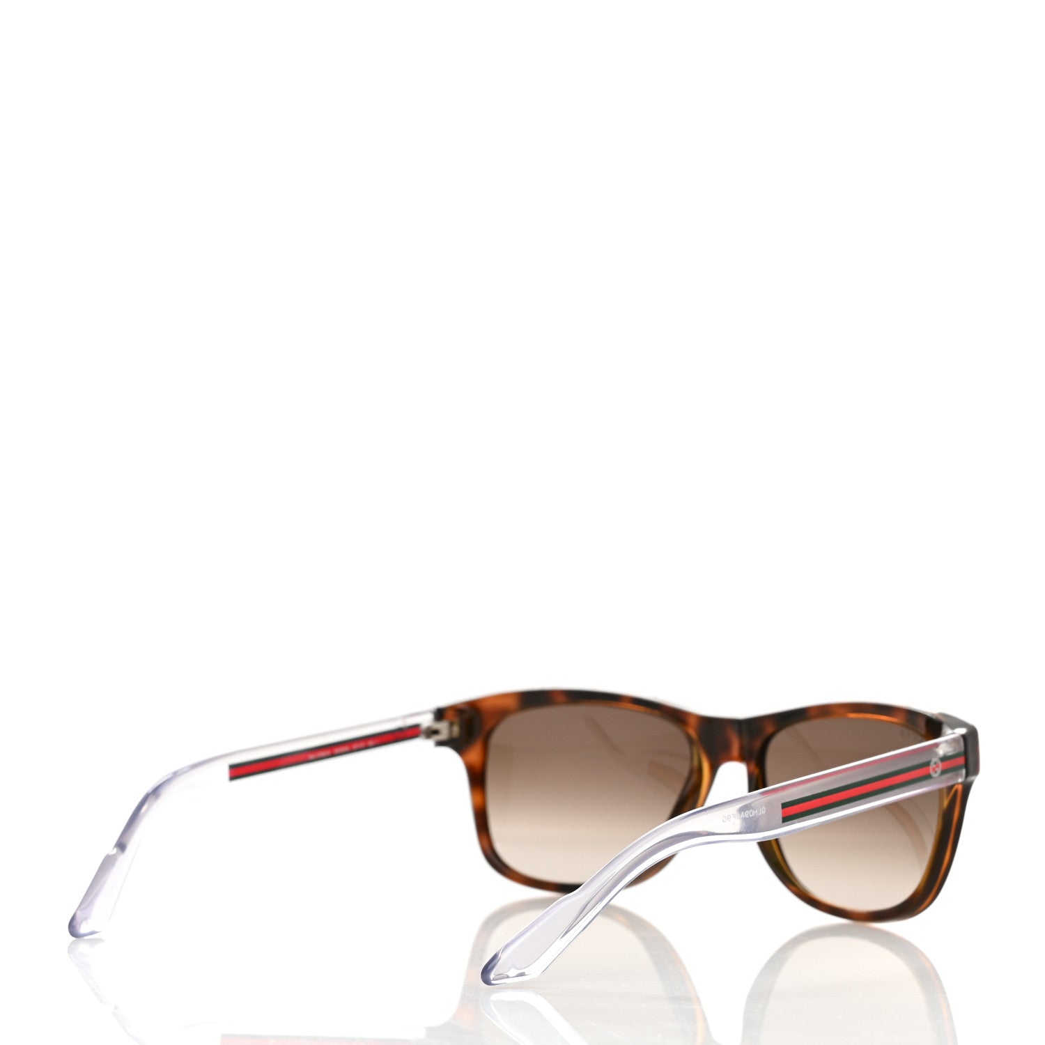 Gucci Acetate Web Sunglasses GG 3709/S Havana 4 of 7