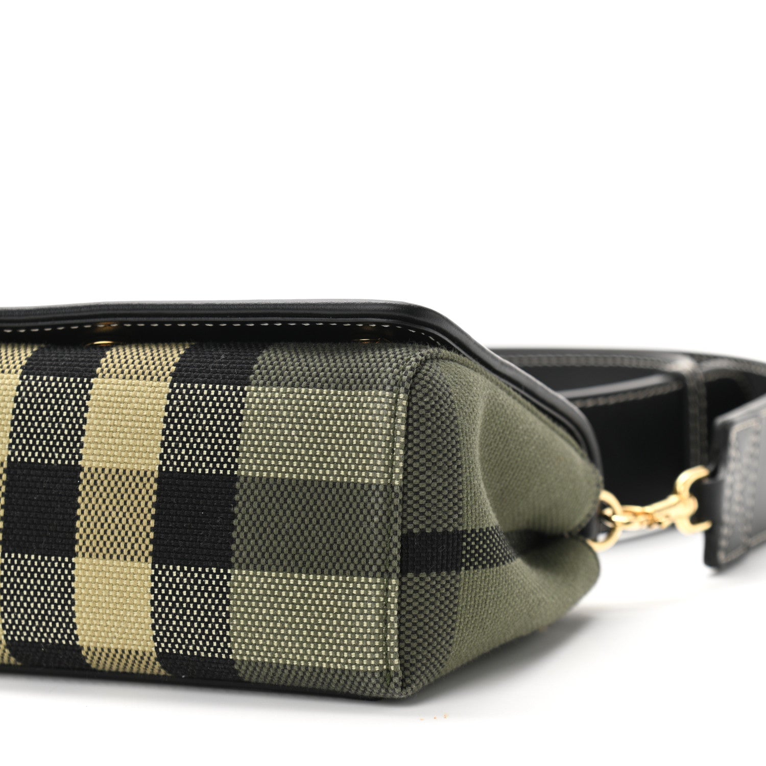 Burberry Vintage Check Hackberry Crossbody Bag Military Green 9 of 9
