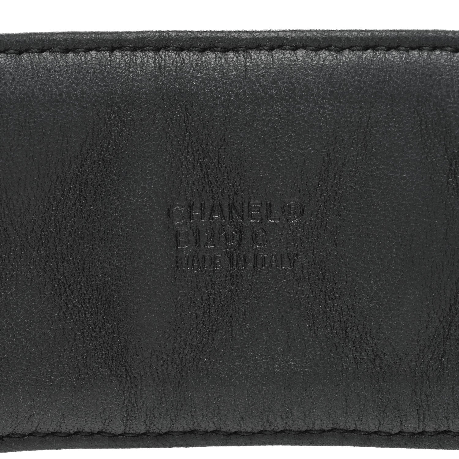 Chanel Lambskin Quilted CC Turnlock Cuff Bracelet S Black 4 of 4