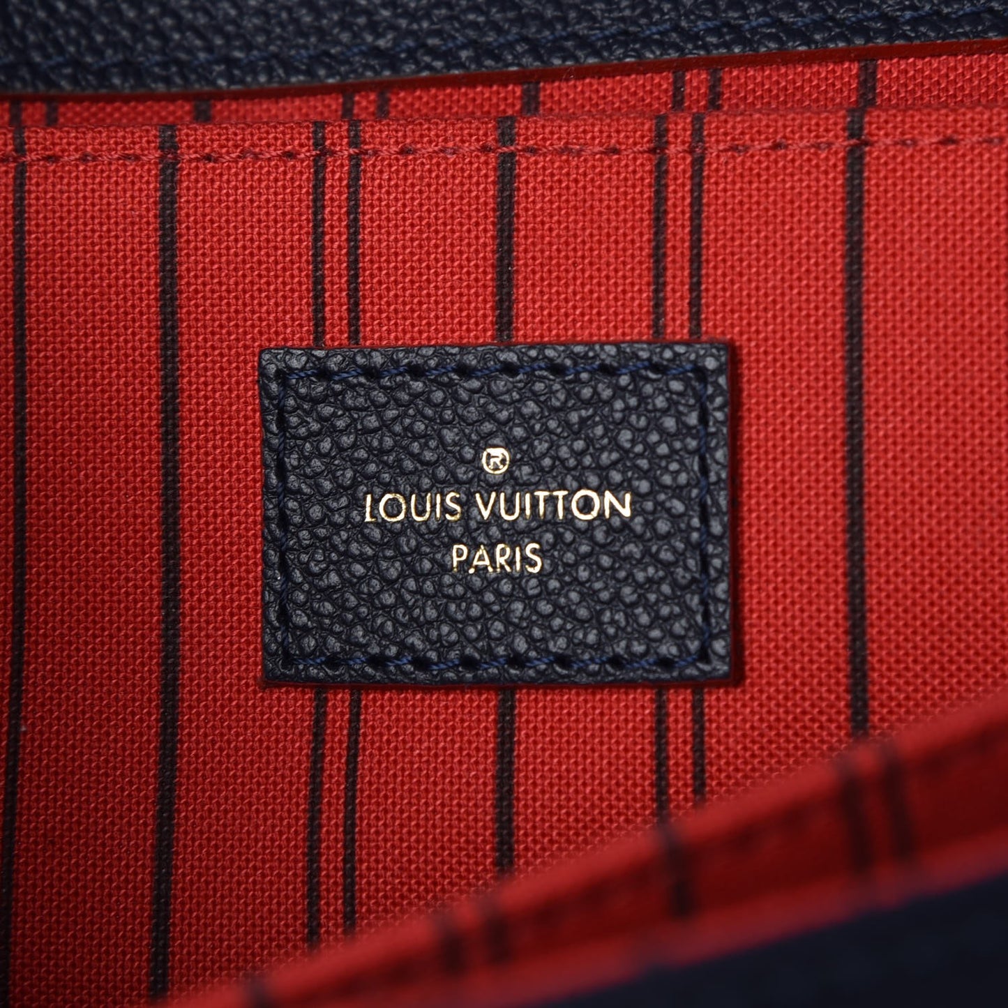 Empreinte Pochette Metis Marine Rouge