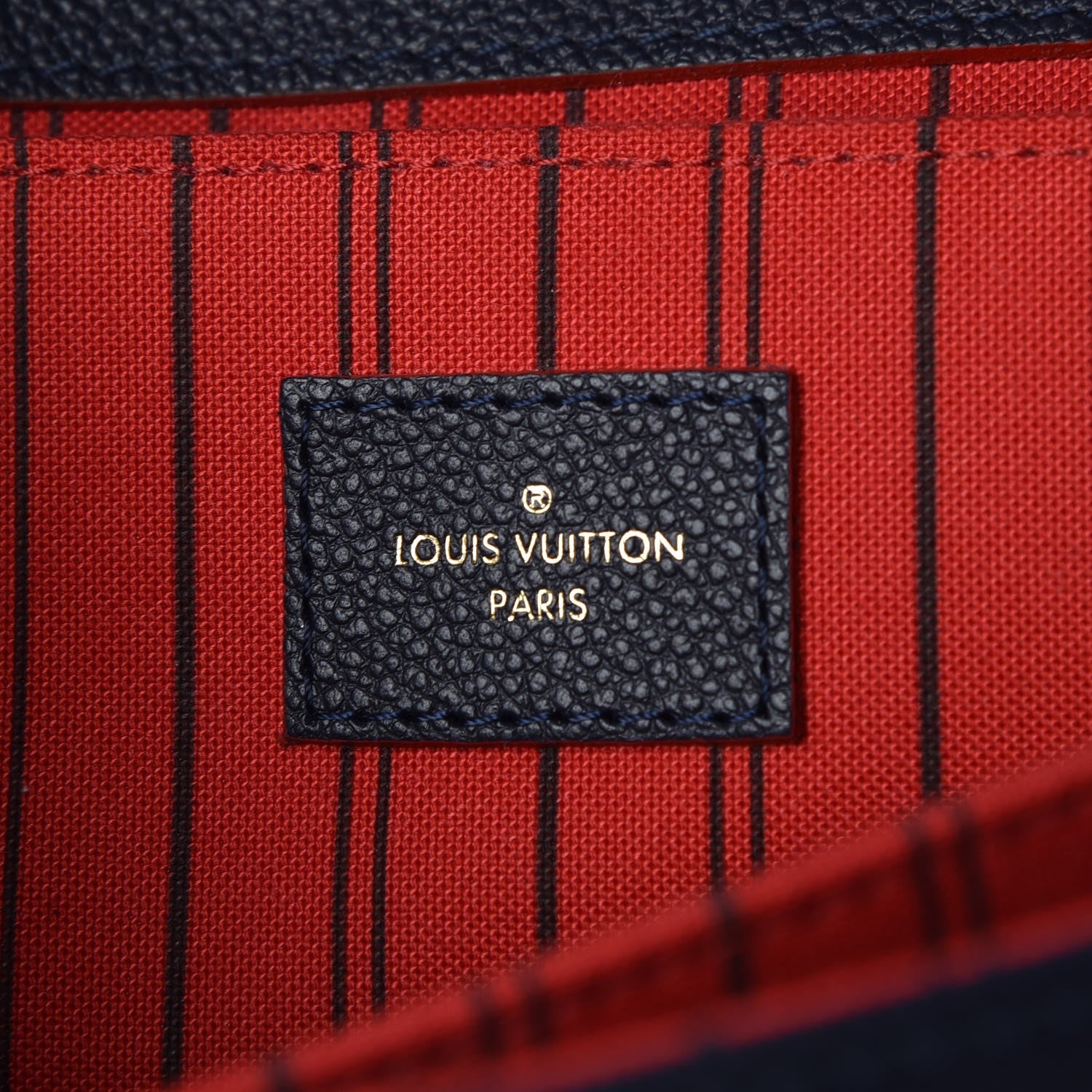 Louis Vuitton Empreinte Pochette Metis Marine Rouge 6 of 8