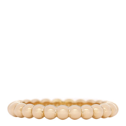 Van Cleef & Arpels 18K Yellow Gold Small Perlee Ring 54 6.75 3 of 5
