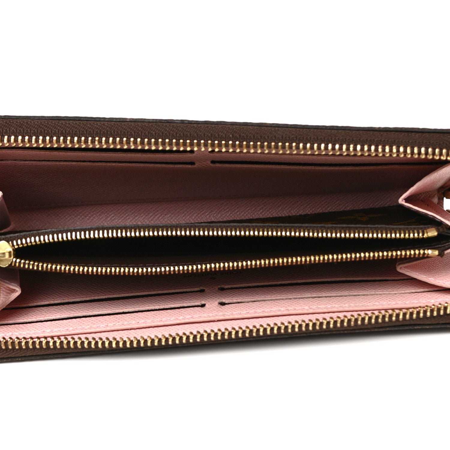 Louis Vuitton Monogram Clemence Wallet Rose Ballerine 5 of 7