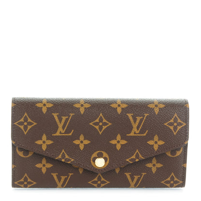 Louis Vuitton Monogram Sarah Wallet NM 1 of 7