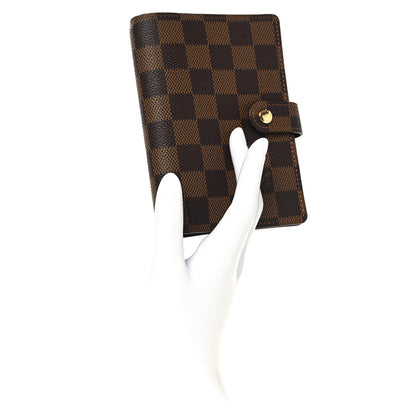 Louis Vuitton Damier Ebene Small Ring Agenda Cover 2 of 6
