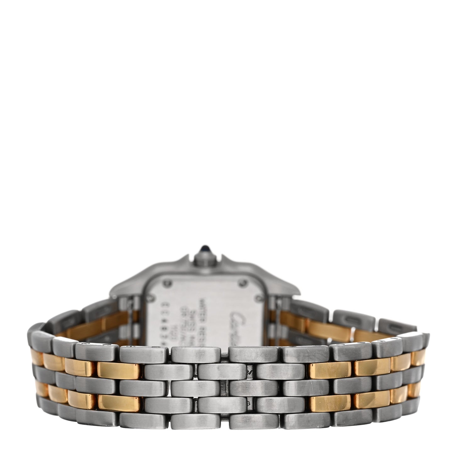 Stainless Steel 18K Yellow Gold 22mm Panthere Quartz Watch