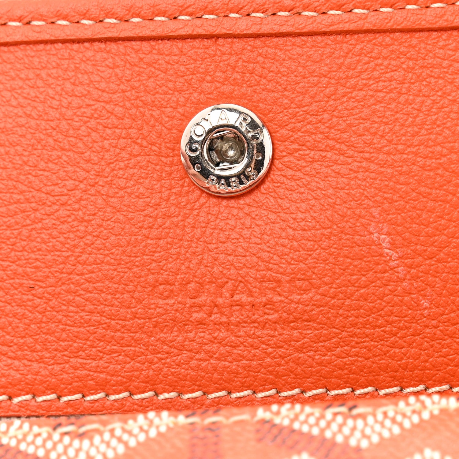 Goyard Goyardine Saint Louis PM Orange 7 of 11