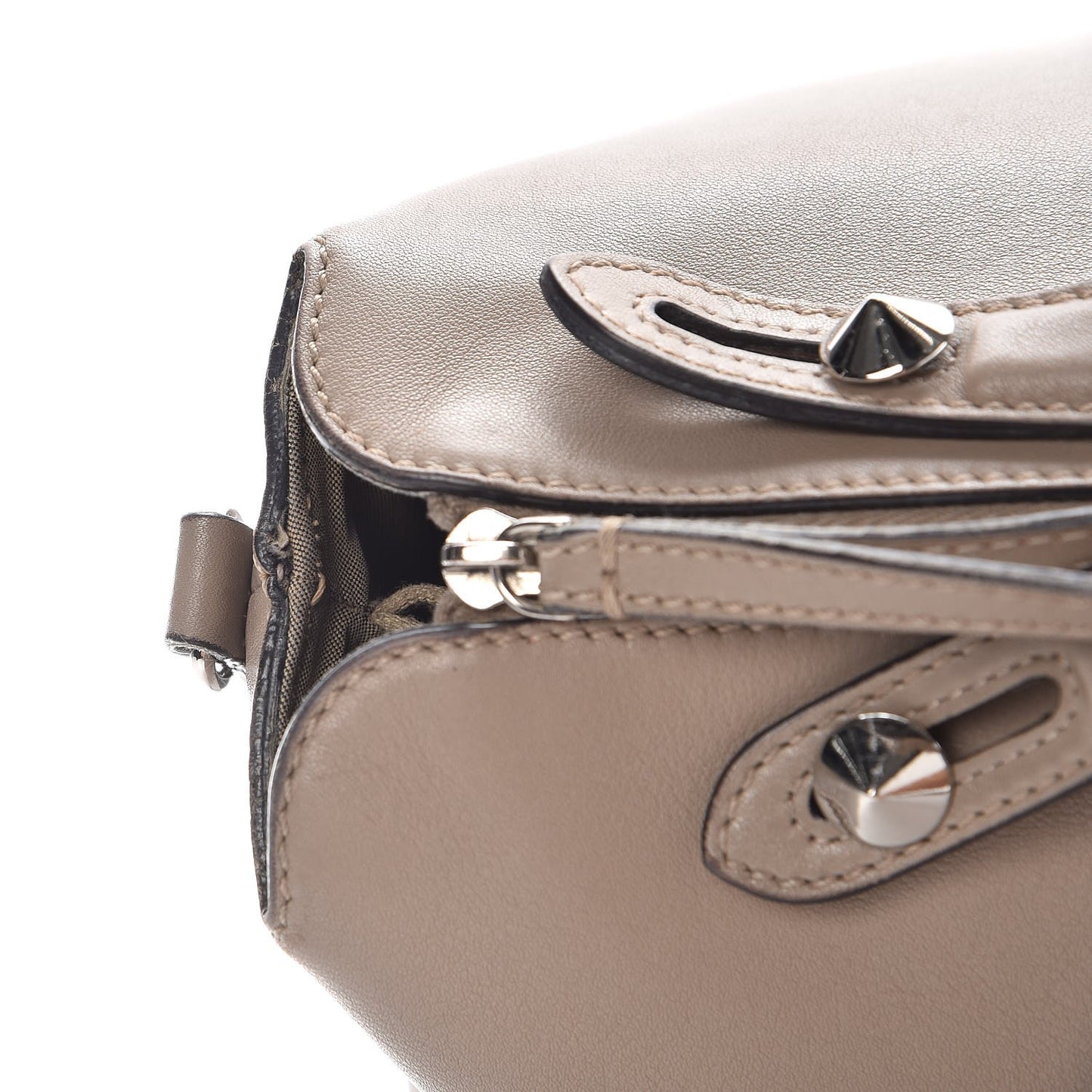 Vitello Dolce Large By The Way Boston Bag Tortora