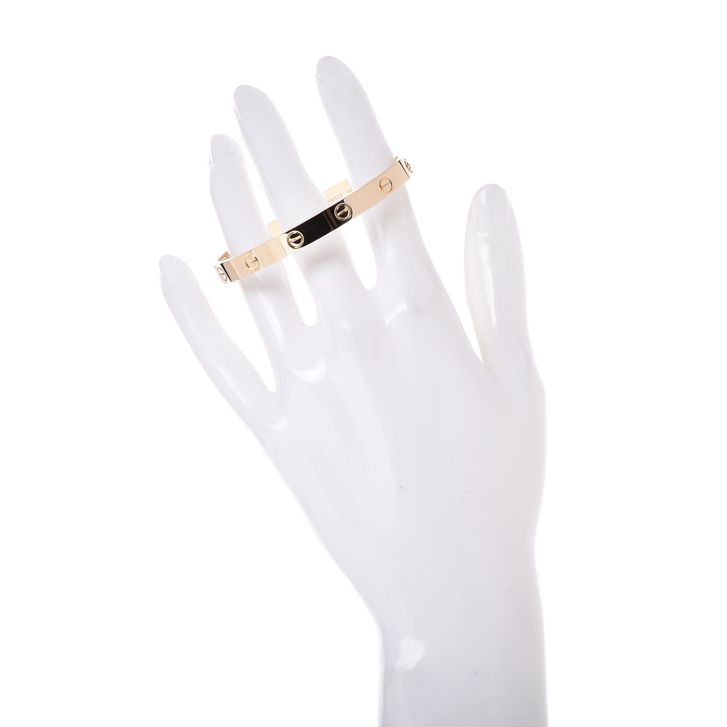 Cartier 18K Yellow Gold LOVE Bracelet 17 2 of 7