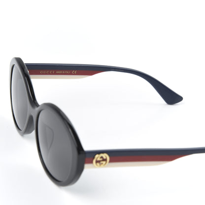 Gucci Round Web Sunglasses GG0279SA Black 5 of 8