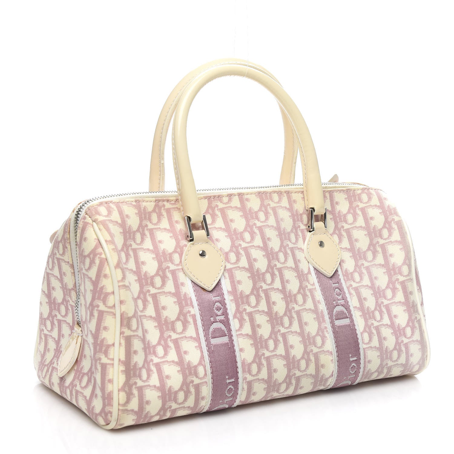 Christian Dior Monogram Girly Boston Pink 3 of 12
