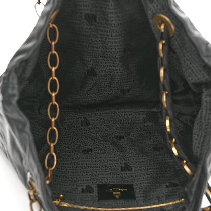 Lanvin Lambskin Quilted Large Amelia Tote Black 5 of 9