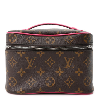 Louis Vuitton Monogram Macassar Nice Mini Pondichery Pink 1 of 8