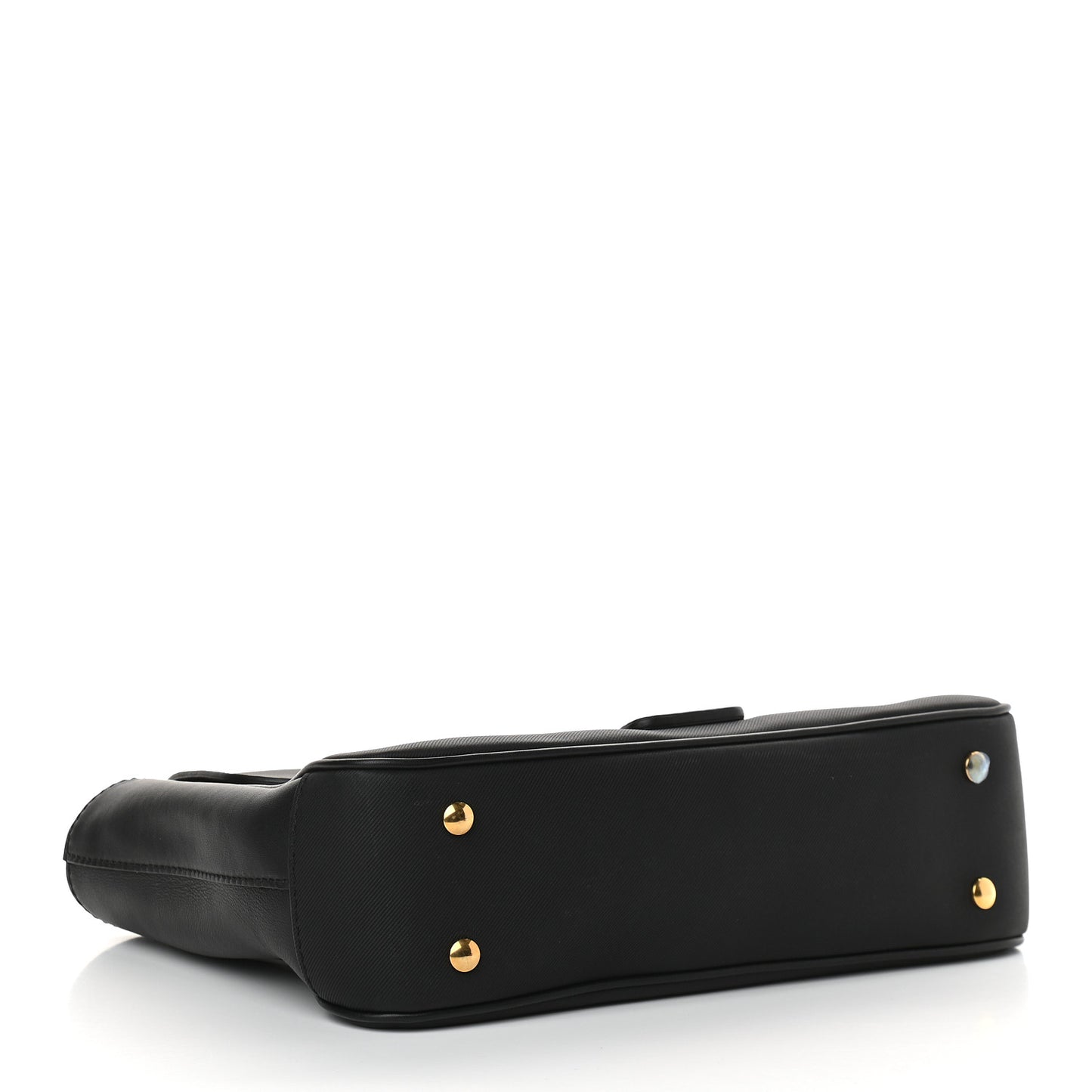 Trench Calfskin Medium DK88 Top Handle Bag Black