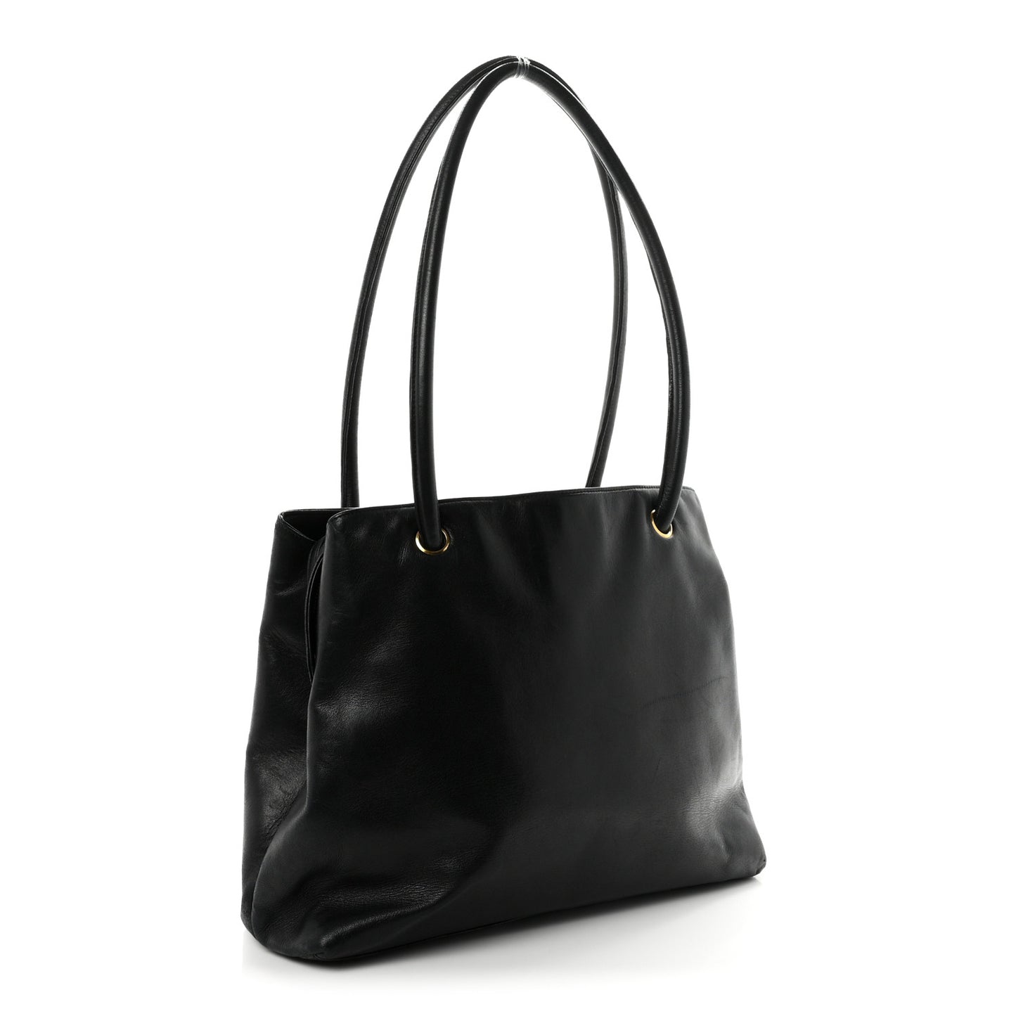 Lambskin CC Shoulder Bag Black