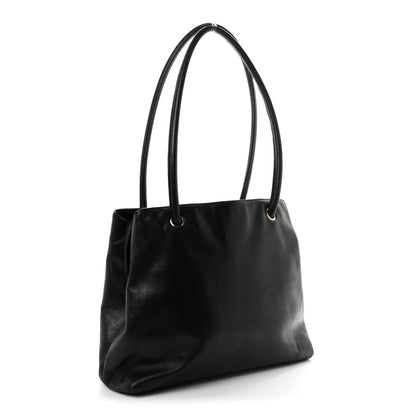 Chanel Lambskin CC Shoulder Bag Black 3 of 11