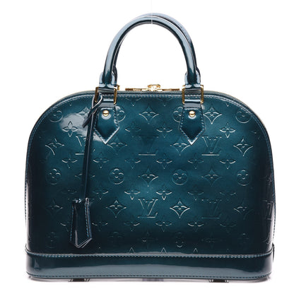 Louis Vuitton Vernis Alma PM Blue Nuit 1 of 7