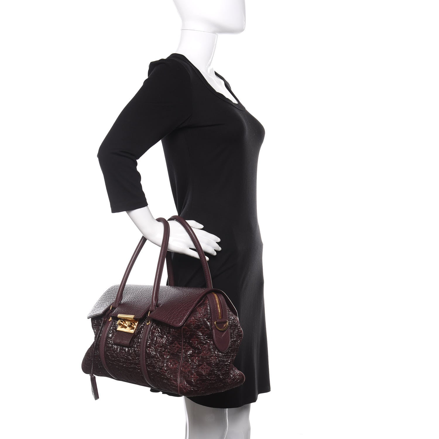 Louis Vuitton Monogram Volupté Psyché Bordeaux 2 of 12