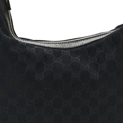 Gucci Monogram Medium Charmy Hobo Black 8 of 10