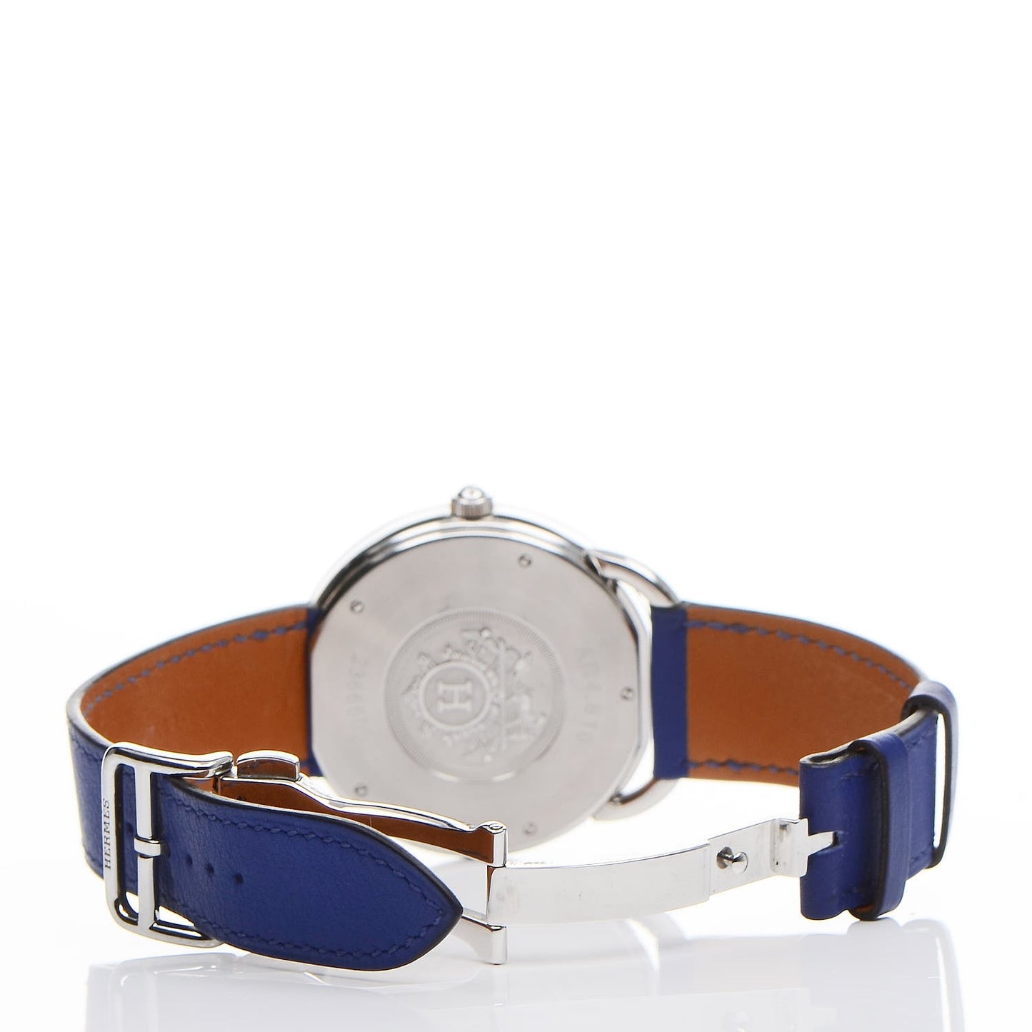 Stainless Steel Swift 41mm Arceau Automatic Watch Bleu Electrique