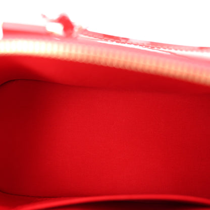 Louis Vuitton Vernis Alma BB Cherry 5 of 10