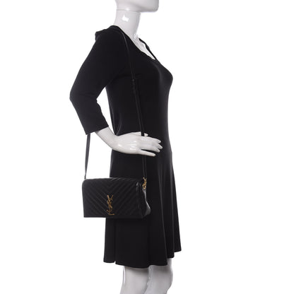 Saint Laurent Lambskin Matelasse Monogram Kate 99 Black 2 of 11