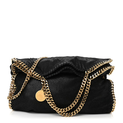 Stella McCartney Shaggy Deer Falabella Fold Over Tote Black 1 of 10