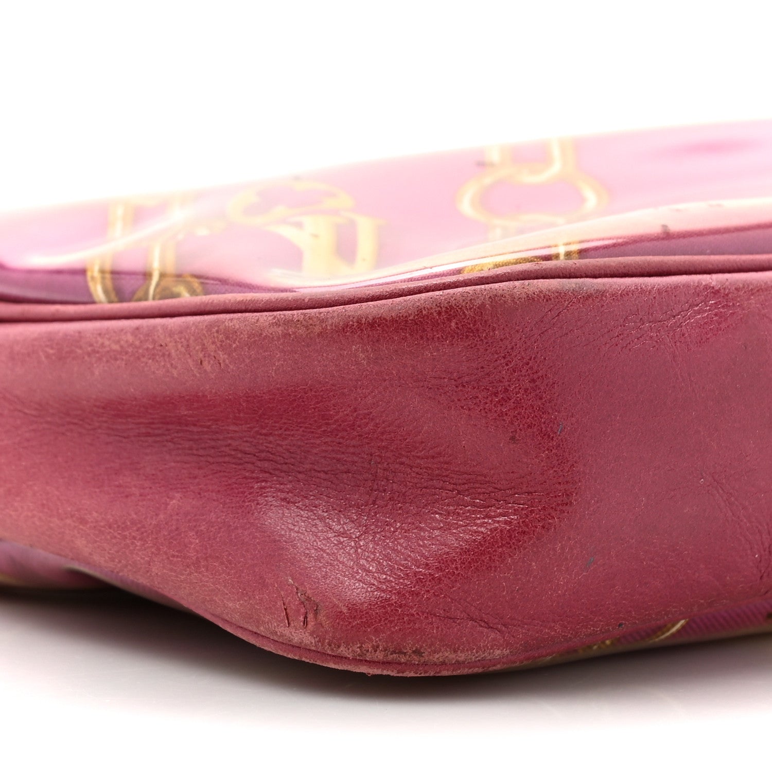 Louis Vuitton Monogram Charms Pochette Accessories Bag Fuchsia 9 of 18